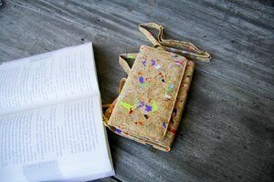 BY COPALA Portemonnaie -Vegan Recycling Kork, Farb-Akzenten, Brieftasche, Clutch