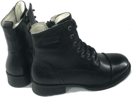 Thumbnail - Ten Points gefütterte Schnürstiefel, Pandora Boots, vegetabil gegerbtes Leder