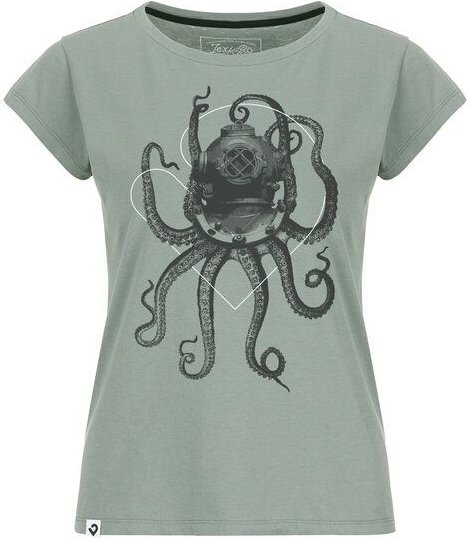 Lexi&Bö Nautical Octopus Damen T-Shirt