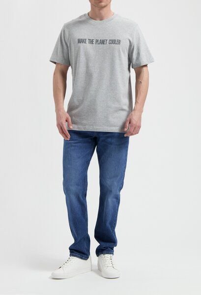 MUD Jeans Herren T-Shirt "Robin - Heather Grey"