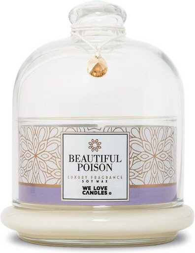 We Love Candles Luxuriöse Duftkerze "BEAUTIFUL POISON" aus Sojawachs, 100% vegan
