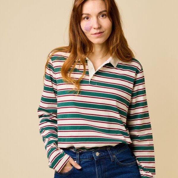 popeia Damen Poloshirt aus Bio-Baumwolle