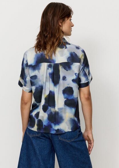 Damen Bluse aus LENZING ECOVERO Viskose - LOTUS WATERDROP - recolution