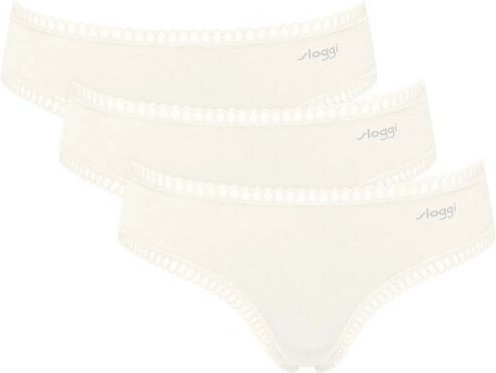 Sloggi 3er Pack GO Crush Hipster Slip Bio-Baumwolle