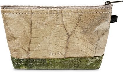 BELEAF Veganer Kosmetikbeutel "BAG LEAF" aus Blattleder