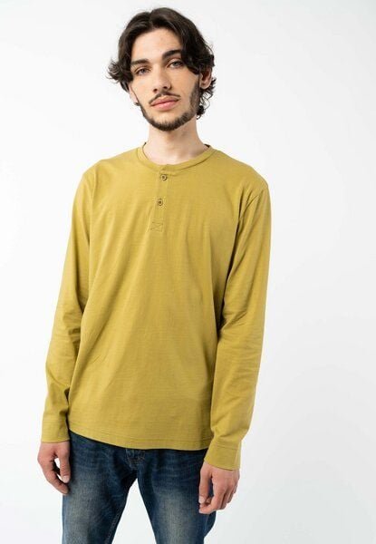 Henley Langarmshirt RAHUL | von MELA | Fairtrade & GOTS zertifiziert