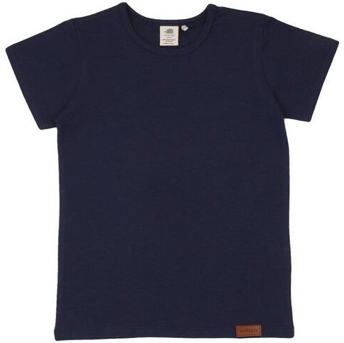 T-Shirt Dunkelblau Bio Baumwolle - Walkiddy nachhaltig, GOTS-zertifiziert, elastisch, umweltfreundlich, allergikerfreund...