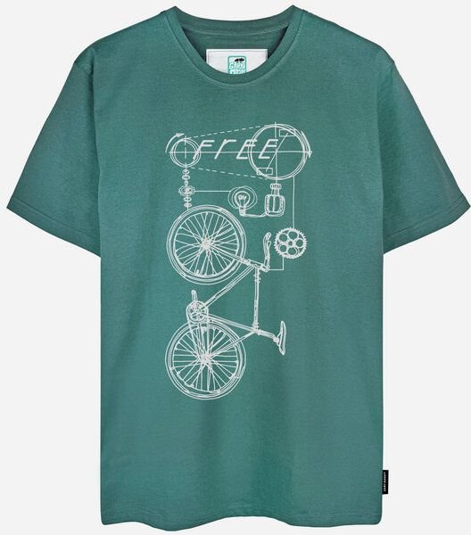 GARY MASH T-Shirt Freecycle#2 aus Biobaumwolle