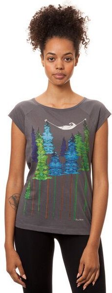 FellHerz Damen T-Shirt Wood Girl Bio Fair