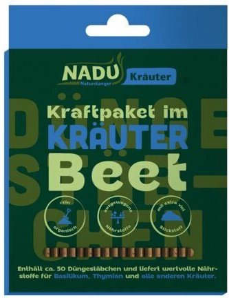 NADU Naturdünger Organische Kräuter Düngestäbchen