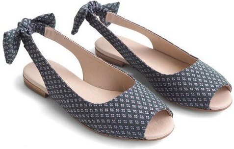 Bayerinas Peeptoe Ballerinas