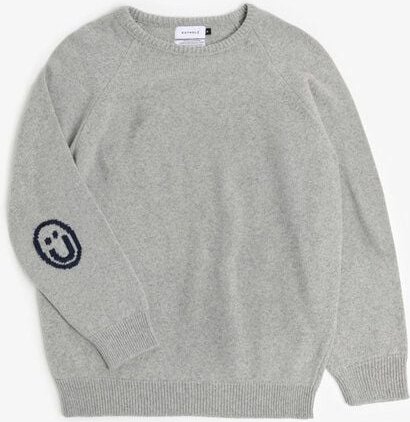 Rotholz Smiling Strickpullover aus recycelter Wolle