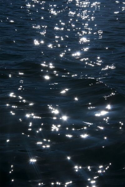 Photocircle Poster / Leinwandbild - Sunshine Kissing Water