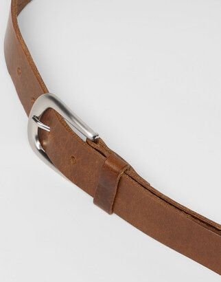 LANIUS Jeansgürtel aus vegetabil gegerbtem Leder