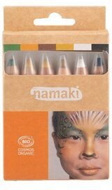 Thumbnail - Namaki Farbstifte 6er Set Gesichtsbemalung