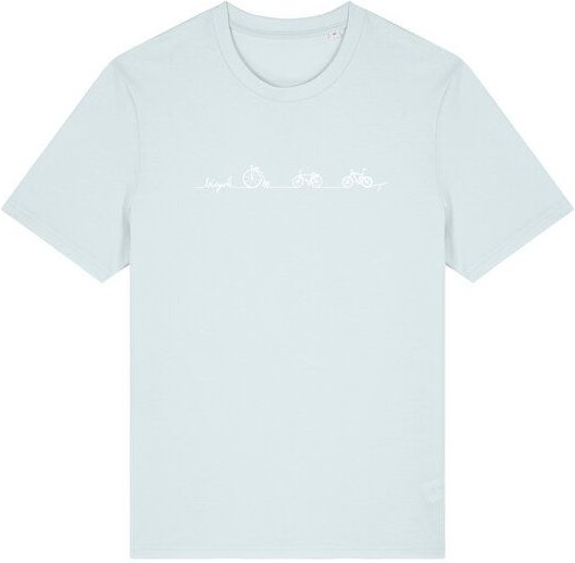 Brandless Basic Bio Unisex T-Shirt Bicycle Line 180g/m² XXS - 3 XL