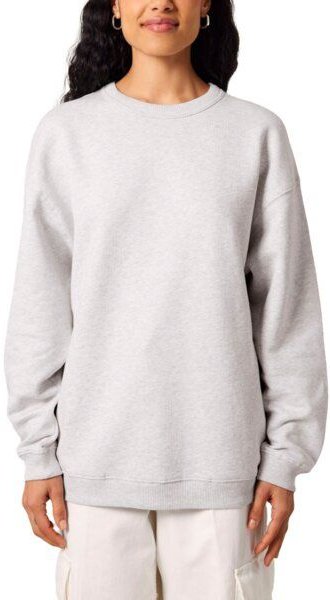 YTWOO Modernes Oversized Damen Crewneck Sweatshirt aus 100% Biobaumwolle