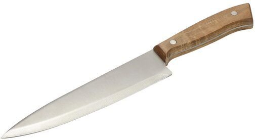 elasto Chefmesser -Küchenmesser aus Akazienholz mit scharfer Edelstahlklinge