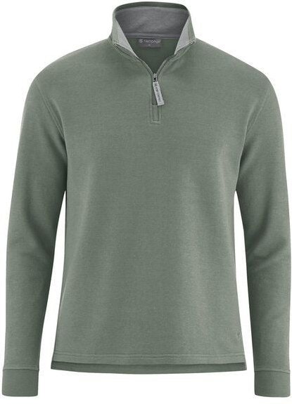 Thumbnail - HempAge Herren Sweatware Troyer Hanf/Bio-Baumwolle