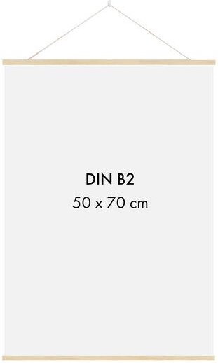 Sprintis Posterleiste Holz 51 cm (für 50 x 70 cm Bilder - DIN B2)