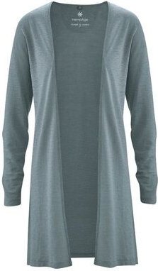 HempAge Lange Jersey Damenjacke Hanf/Biobaumwolle