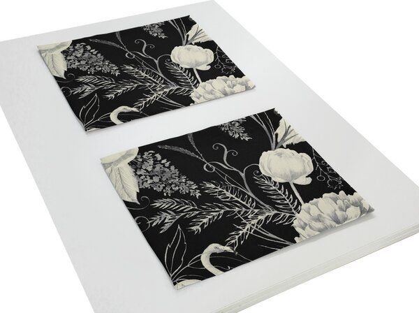 Thumbnail - Nature by Adam Tischset 2er Pack aus 100% Bio-Baumwolle - Made in Germany - Eden