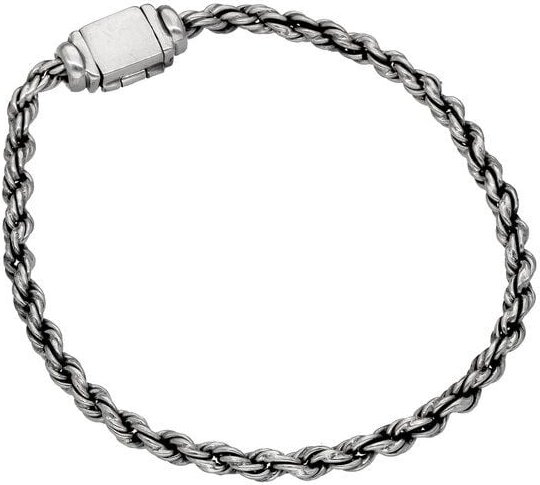 pakilia Silber Armband Seil Fair-Trade und handmade