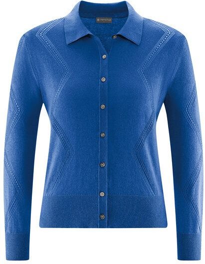 HempAge Melierte 3/4 Arm-Jacke Hanf/Biobaumwolle