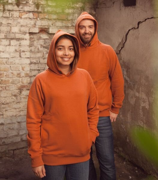 päfjes Basic / Blanko - Fair gehandelter Unisex Bio Hoodie / Kapuzenpulli
