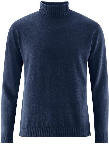 HempAge Herren Rollkragenpullover Hanf Bio Baumwolle