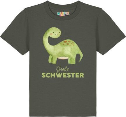 watabout.kids T-Shirt Kinder Dinosaurier 04 Große Schwester
