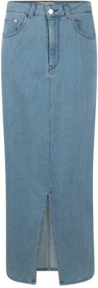 MUD Jeans Damen Jeans "Ela Denim Skirt - Stone Washed"