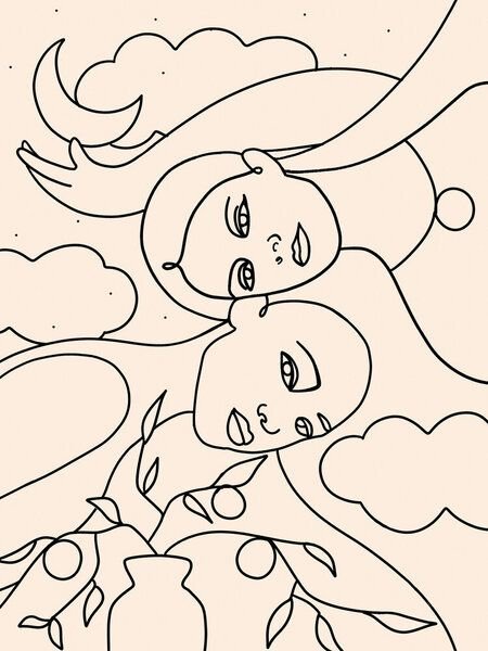 Photocircle Poster / Leinwandbild - You Are Worthy