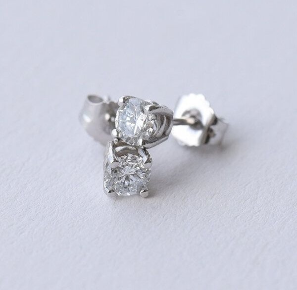 Eppi Ohrringe aus Gold mit 0.75ct Lab Grown Diamanten Trey