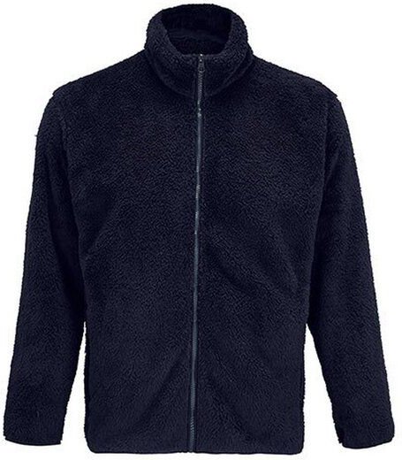 Sol's Winter Fleecejacke dick und kuschelig recycelt Unisex Seitentaschen mit Reißverschluss Winterjacke Polarfleece XXS...