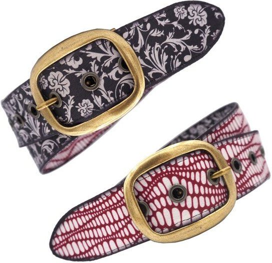 Seegarn - Gürtel / Wendegürtel SeeBeere 4cm