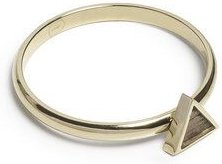 BeWooden Ring mit Holzdetails - Motiv Dreieck - Verschiedene Farbvarianten und Grössen