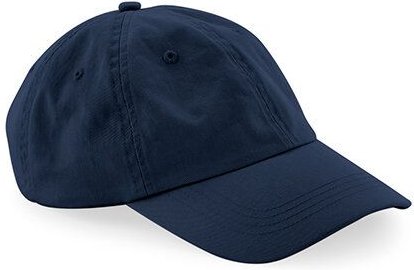Beechfield Damen / Herren 6 Panel Basecap Dad Cap flaches Profil Kappe