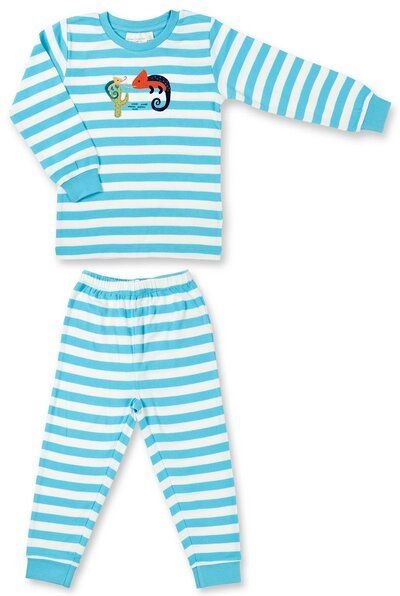 Sense Organics & friends in cooperation with GARY MASH Kinder Schlafanzug Ringel aus Biobaumwolle