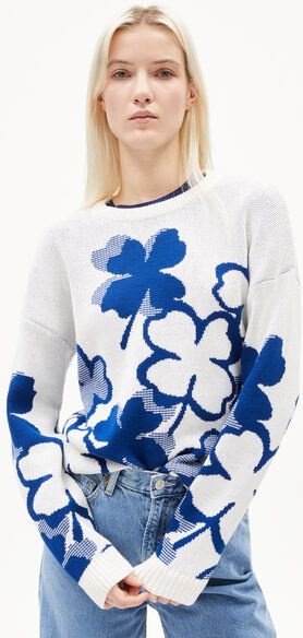ARMEDANGELS OLESSYAA CLOVER - Damen Pullover aus Bio-Baumwolle