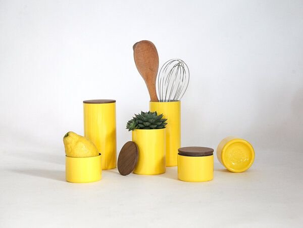 werkvoll by Lena Peter Recycling Feuerlöscher Dose FIRE farbig