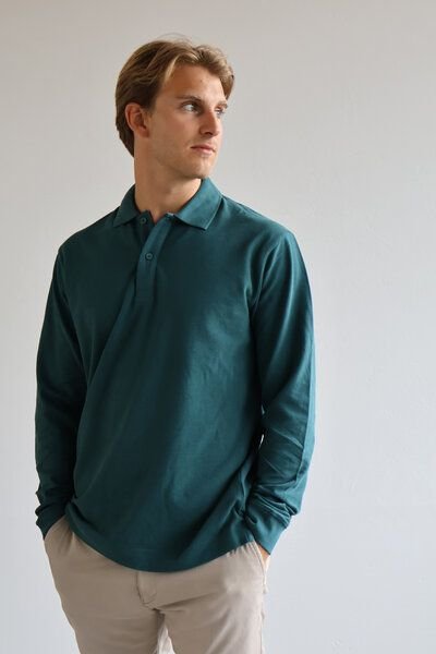 Kultgut ProEarth- Bioafair Piqué Shirt- Langarm / Favorite