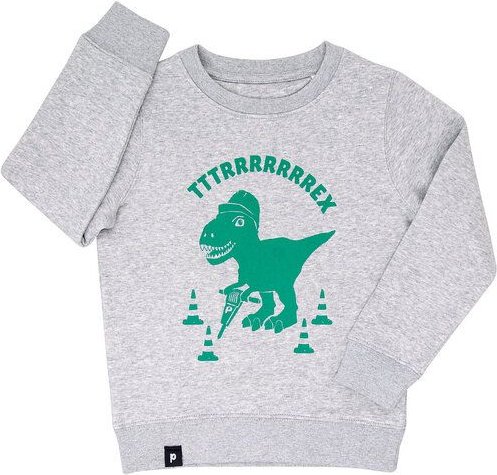 päfjes Theo Tttrrrrex der Bauarbeiter Dino - Fair Wear Kinder Sweater
