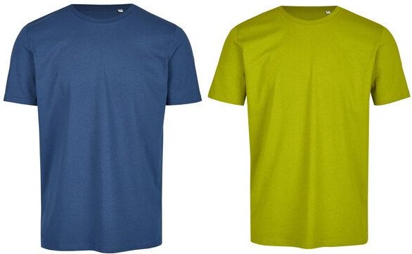 Brandless Basic Bio T-Shirt (Men Nr.3 ) Doublepack GOTS