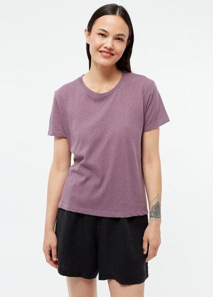 Givn Berlin T-Shirt GBJULIA aus Baumwoll-Leinen Mix