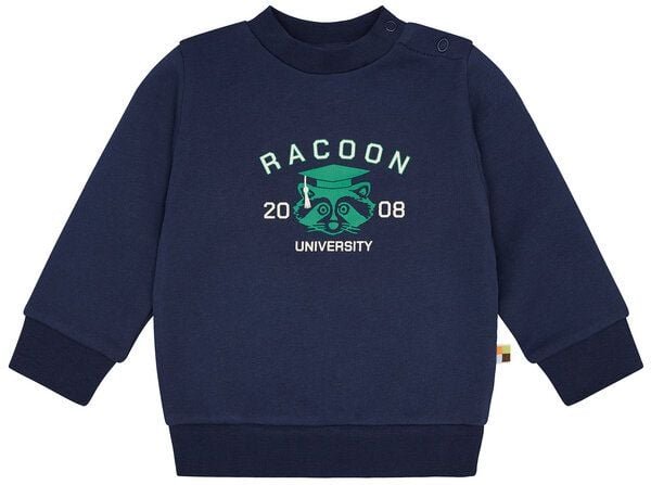 loud + proud Babys & Kinder Sweatshirt mit Druckmotiv, GOTS-zertifiziert