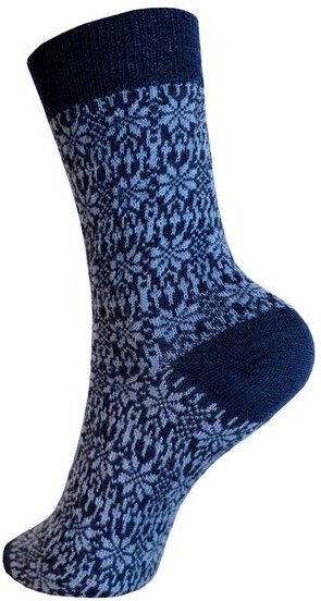 Thumbnail - Hirsch Natur Baby Kind Norweger Feinstricksocke kbT Wolle