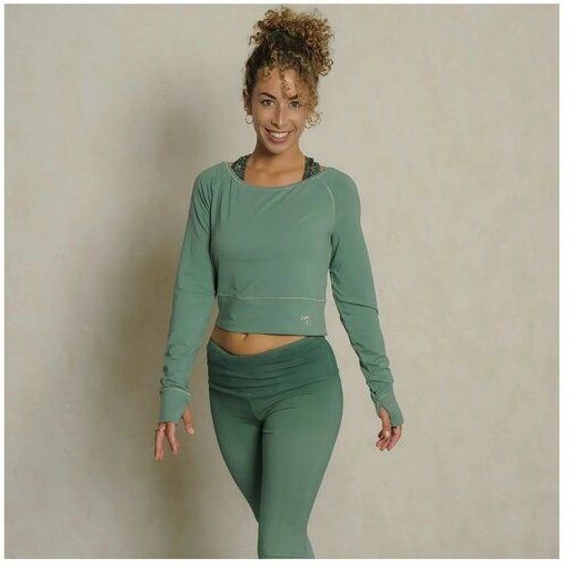 The Spirit of OM Yoga Longsleeve, Langarmshirt