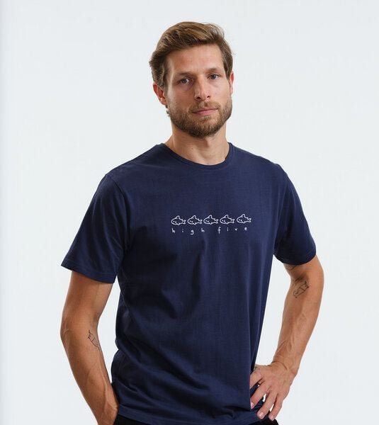 GARY MASH T-Shirt High Five aus Bio-Baumwolle