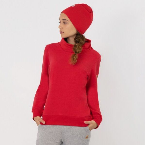 TAO Sportswear Kuscheliger Damen Hoodie COOLIA mit Stehkragen aus Bio-Baumwolle